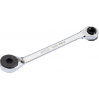 1/4" and 5/16" magnetic offset wrench