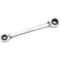 Ratchet flank-drive wrenches, 4 in 1
