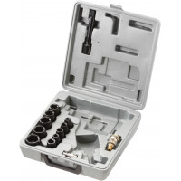 Box of sockets for impact wrenches