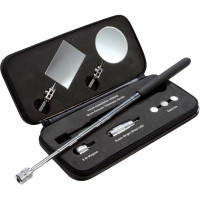 Professional inspection kit with interchangeable tools