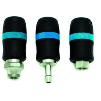 Quick connector safety couplings