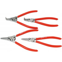 Set of 4 snap ring pliers