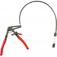 Pliers for self-locking flange clamps