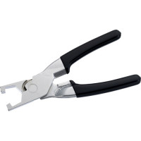 Pliers for petrol and diesel fuel connectors