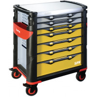Large volume tool trolley- 41 series - new generation - 7 drawers