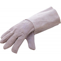 Gloves for soldering work