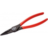 Black lacquered straight nose inner circlips pliers