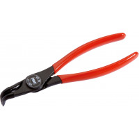 Black lacquered 90° elbowed nose inner circlips pliers