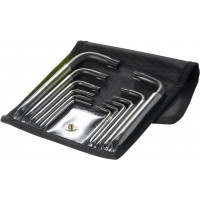 12 angled male Torx® keys in a pouch