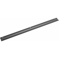 Panel support wall attachment rail
