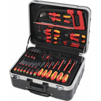 Electrical maintenance trolley case - 128 tools
