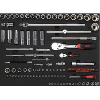 Selection of 200 tools in foam modules