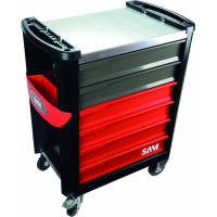 Selection of 200 tools with tool trolley in ABS modules