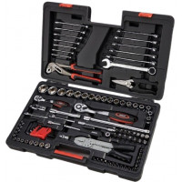 MULTI-TOOL BOX 1/4" 1/2" + WRENCHES + PLIERS - 100 ITEMS