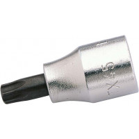 Screwdriver sockets 1/4", one-piece for Resistorx® imprint