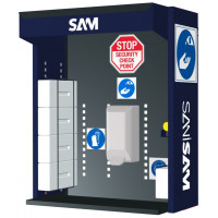 SANISAM®-mural wall-mounted protection station