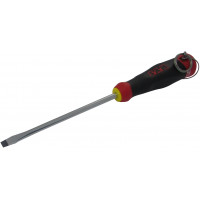 Mechanic's S1 slotted screwdriver - round blade + clip