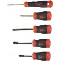 Set of 5 tom thumb slotted and Phillips® screwdrivers S1