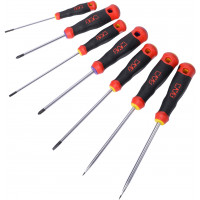 Set of 7 slotted and Pozidriv® screwdrivers S1