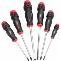 Set of 6 ta slotted and Phillips® screwdrivers