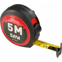 Short tape measures with two-material casings