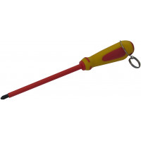 SAMSOFORCE® 1,000v-insulated Pozidriv® screwdriver + clip