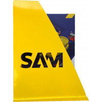 Yellow SAM document holder